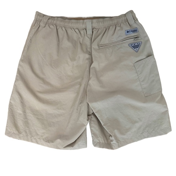 NWT Columbia Men's Tan PFG Backcast III Water Shorts Sz. SMALL - Picture 5 of 8
